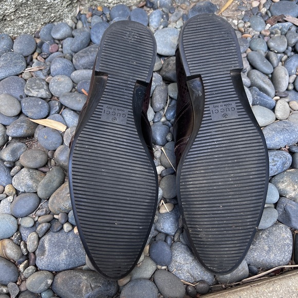 Mens Gucci Brown Leather Penny Loafer - Picture 6 of 6